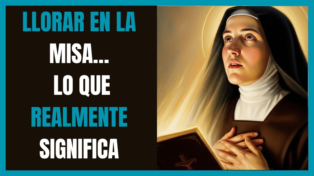 Los 3 Significados Ocultos de Llorar en la Misa (Santa Faustina lo Revela)