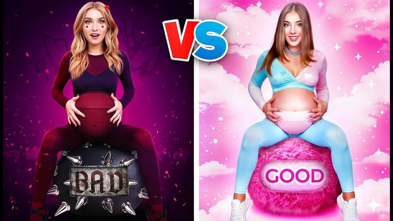 Rijk vs Arm Meisje Werd Moeder! Goed vs Slecht Zwanger
