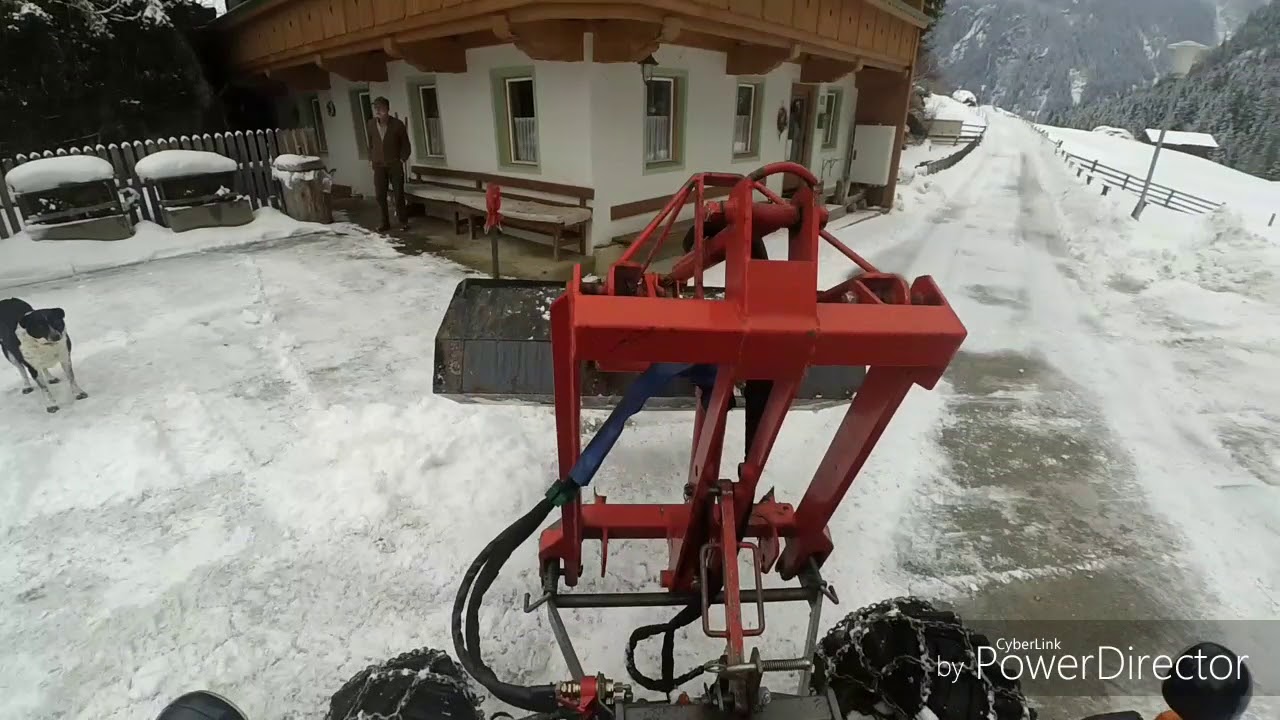 Schneeräumung Aebi TT 40