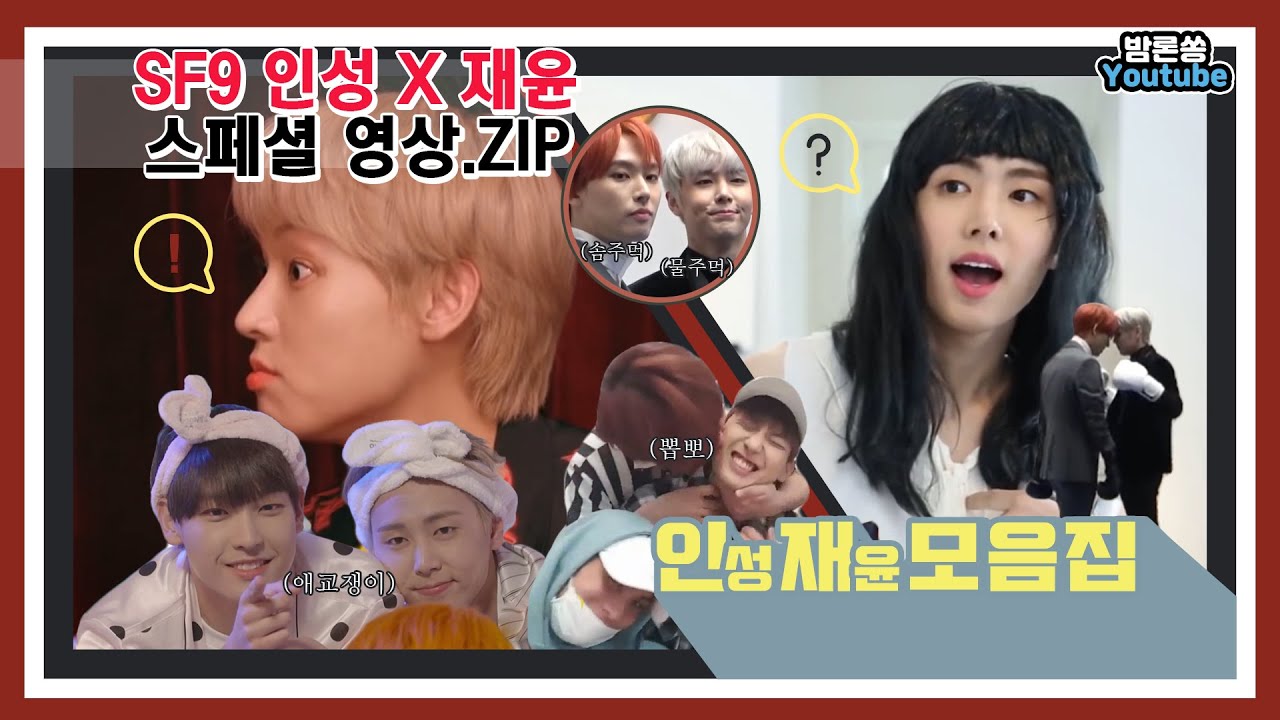 [SF9/인성 재윤] 어딘가 많이 엉성하고 많이 귀여운 인재 케미 모음