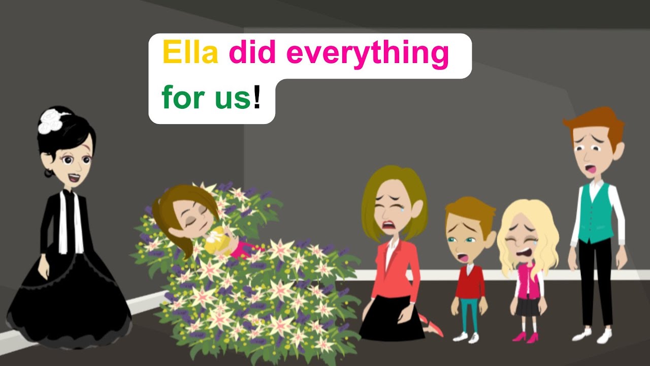 The day Ella gave everything  - English Funny Animated Story - Ella English