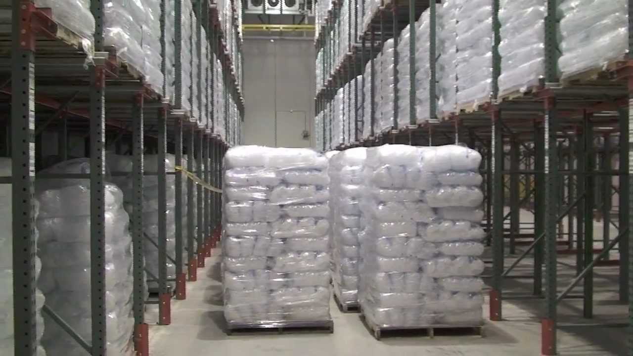 ITC - Automated Ice Plant Featuring Ice Production, Ice Packaging, & Ice Storage.mov