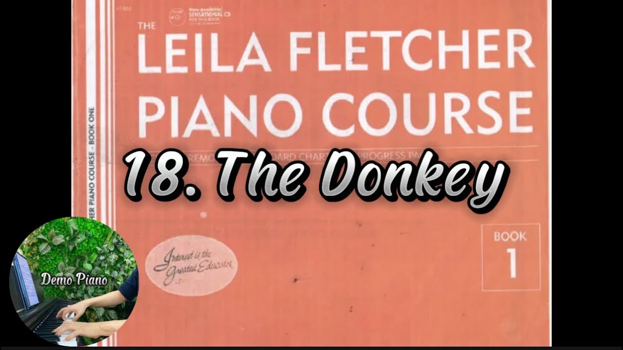 18. The Donkey (P26) | The Leila Fletcher Piano Course Book 1