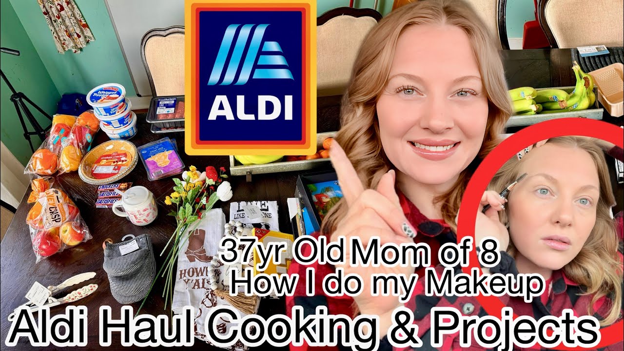 Aldi Haul, Cooking & Projects 