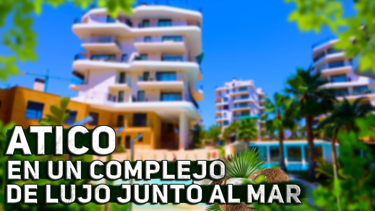 Comprar ático en Benidorm junto al mar. Propiedad en España. Piso en España cerca del mar