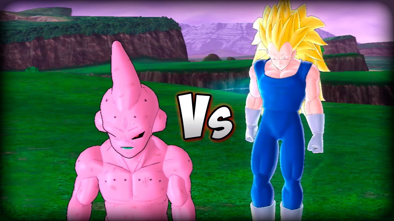 Vegeta SSJ3 VS Kid Buu