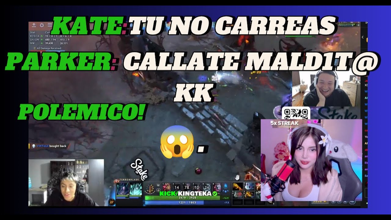 😱 SUPER POLEMICO EN EL ZEINTERNATIONAL | PARKER KAKEA A KATEGAMMING!!! OMG...SE LE SALIO EL DEMONIO!