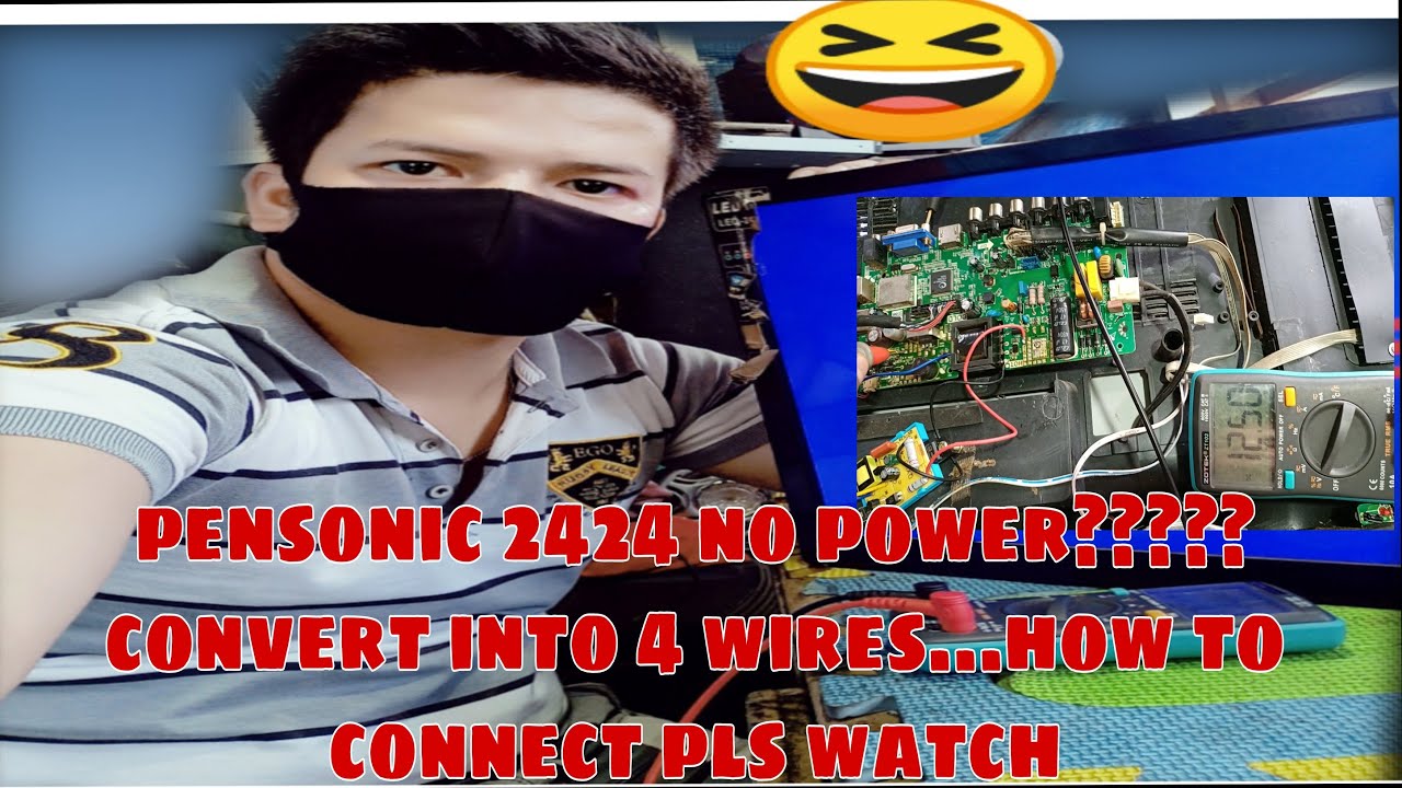 Pensonic LED TV 2424 no power