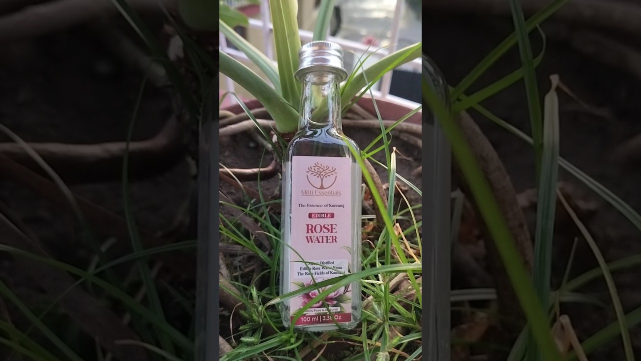Edible Rose Water By Mitti Essentials ✅ #Ediblerosewater #rosewater