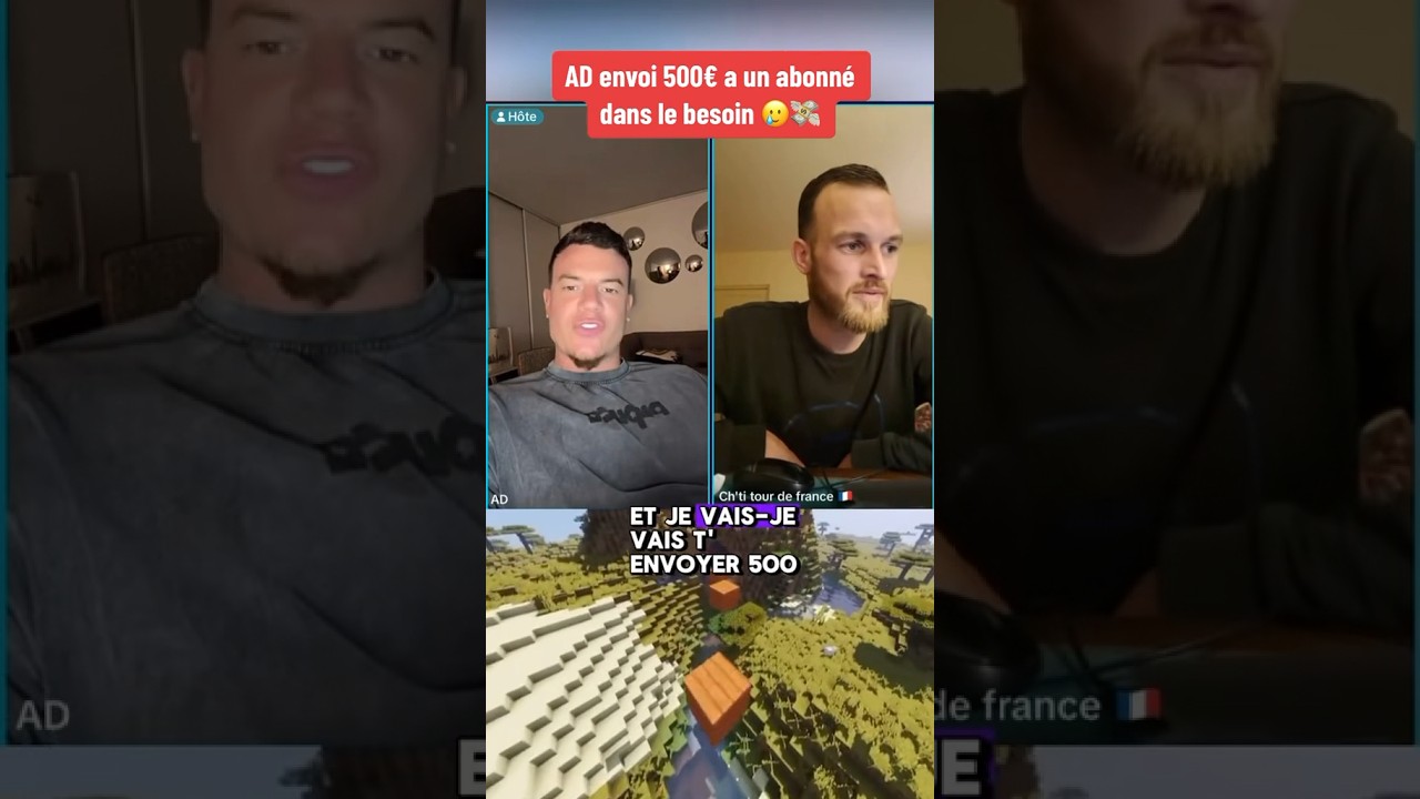 500&euro; pour cette petite puce #adlaurent #adshow #livetiktok