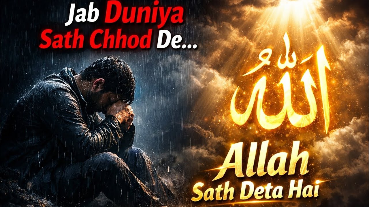 #AllahSathHai#IslamicReminder#IslamicStatus#DeenKiBaat#IslamicMotivation#AllahParBharosa#Tawakkul