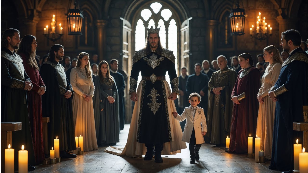 The Alpha King Mocked His Rejected Mate at His Wedding — She Arrived Holding the Future Alpha’s Hand