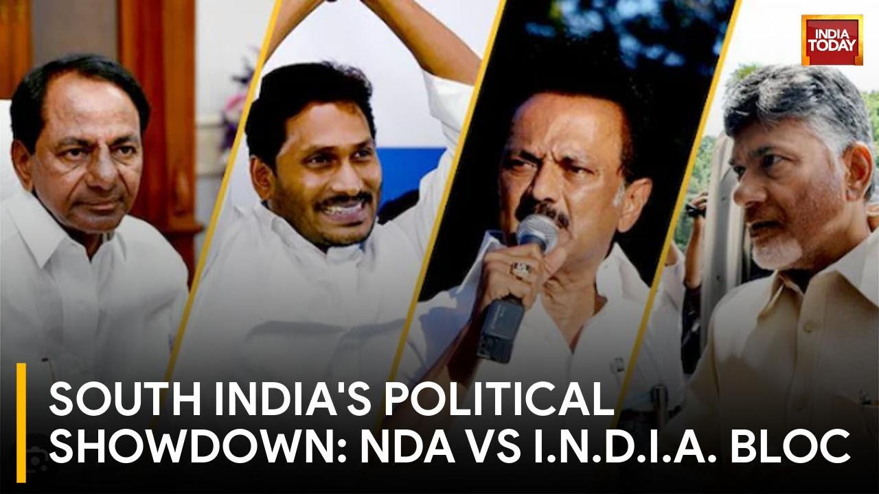 NDA and India Bloc Battle for Southern Powerhouses Andhra Pradesh and Tamil Nadu