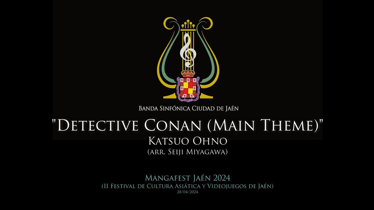 DETECTIVE CONAN Main Theme de Katsuo Ohno, arreglo de Seiji Miyagawa