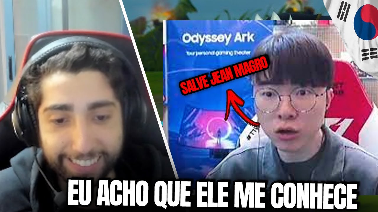 O FAKER CONHECE O JEAN MAGO?