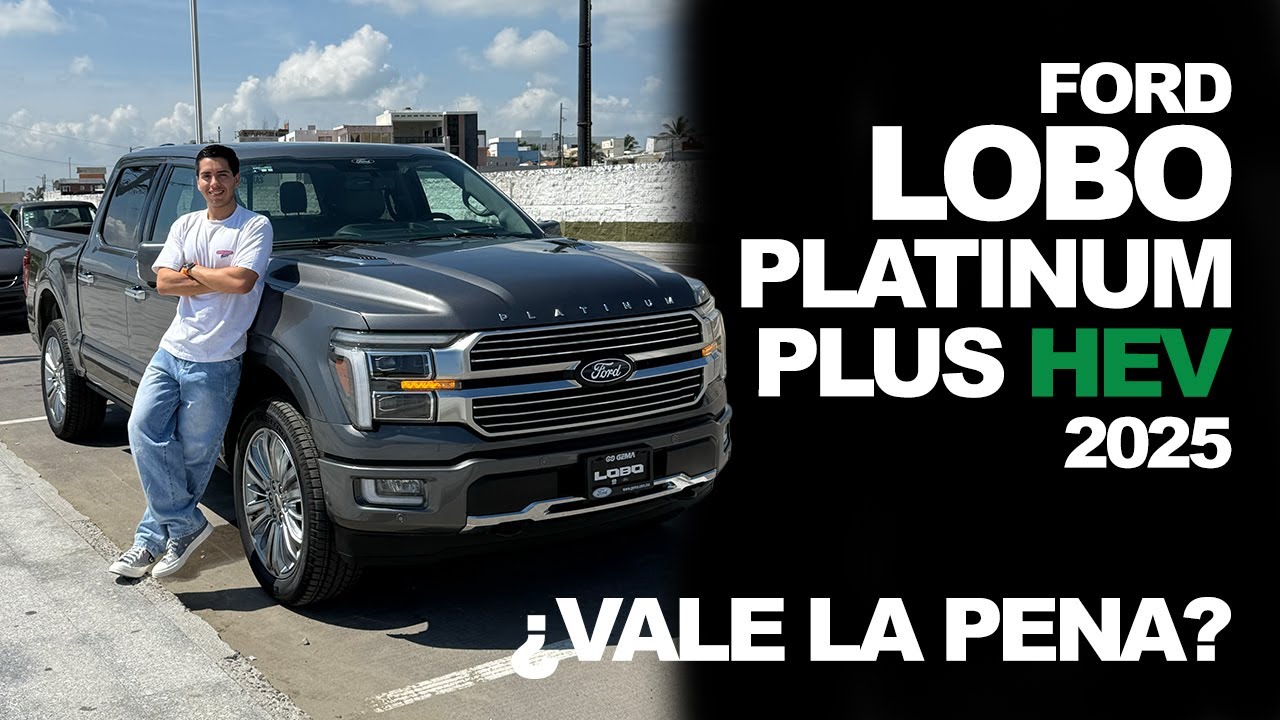 Ford Lobo 2025 Platinum Plus HEV | Potencia Híbrida, Lujo Total y Tecnología 4x4 de Otro Nivel