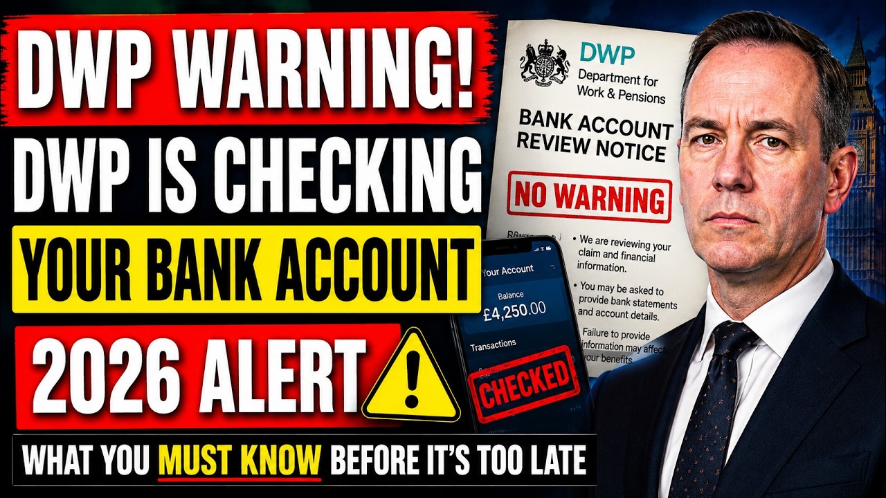 ⚠️ DWP IS CHECKING YOUR BANK ACCOUNT | What You Must Know Before It's Too Late