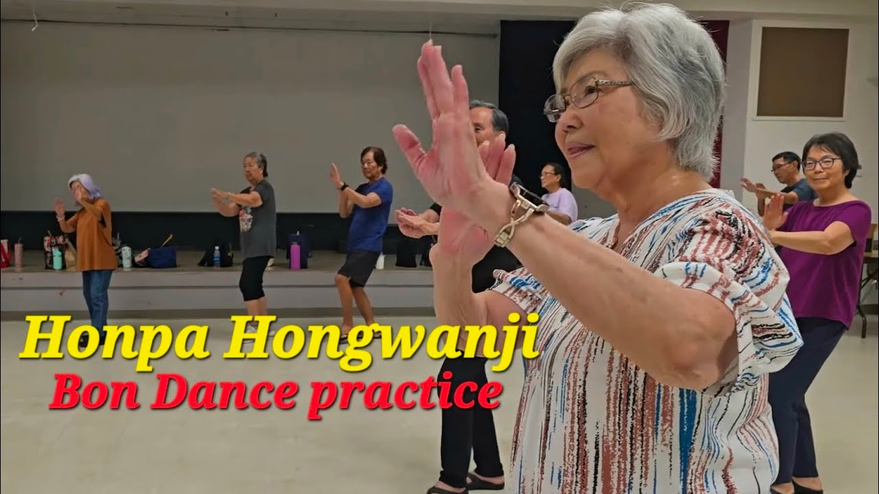 Bon Dance practice at Honpa Hongwanji  11/5/2025