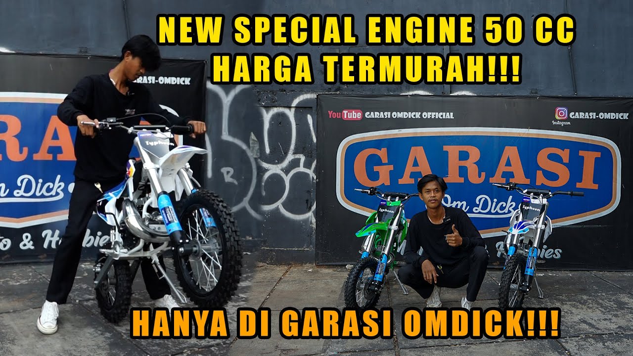 PROMO NEW SPECIAL ENGINE 50 CC 2022!!! STOCK TERBATAS HANYA DI GARASI OMDICK!