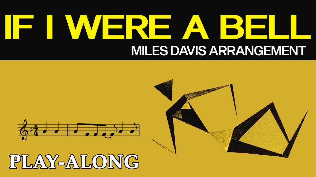 If I Were A Bell (F) - MILES DAVIS ARRANGEMENT || BACKING TRACK