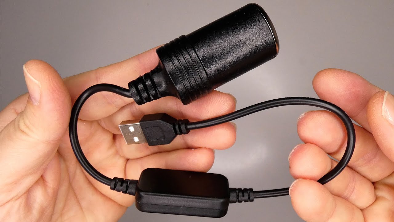 Cigarette Lighter Adapter, 5V/2A, USB to 12V (AliExpress, buy see description)