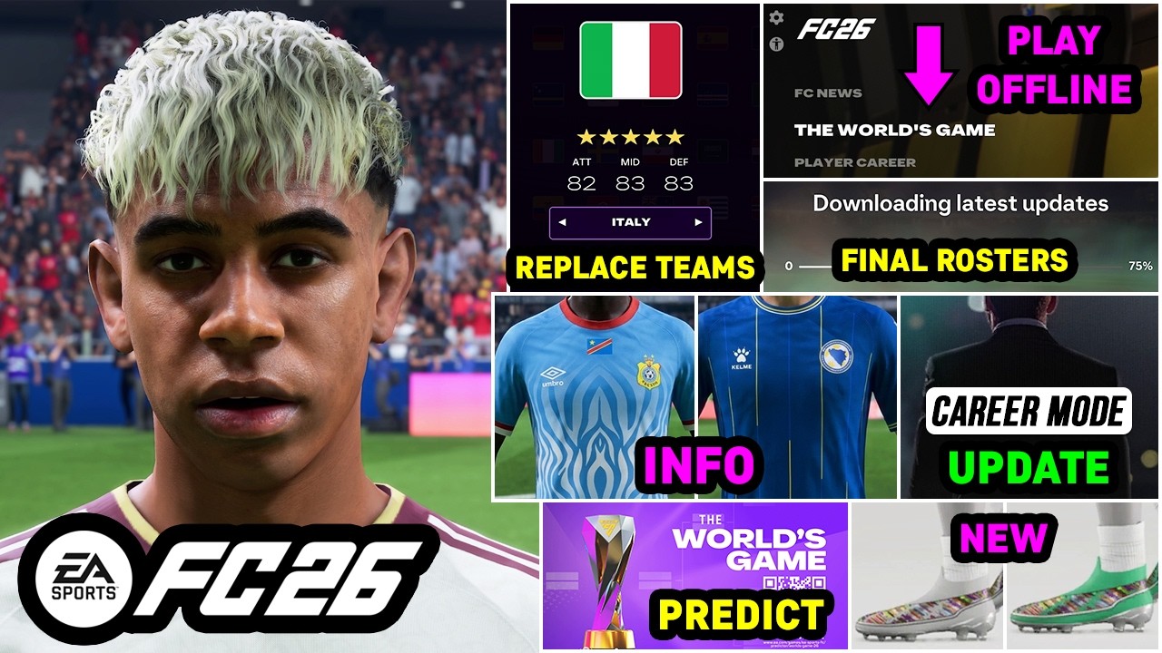 EA FC 26 - NEW Updates, Additions & Things You Can Do in World Cup 2026 Mode ✅