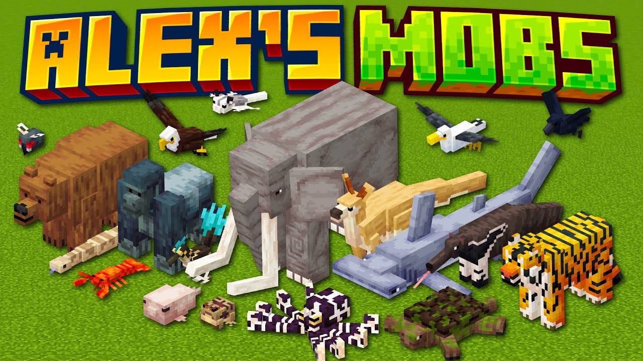 Alex's Mobs - Minecraft Mod Showcase 1.20.1