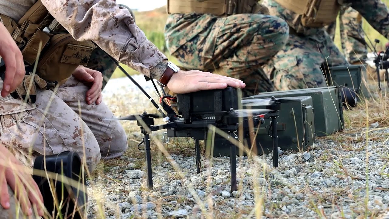 Marines Conduct Attack Drone Live-Fire Training
