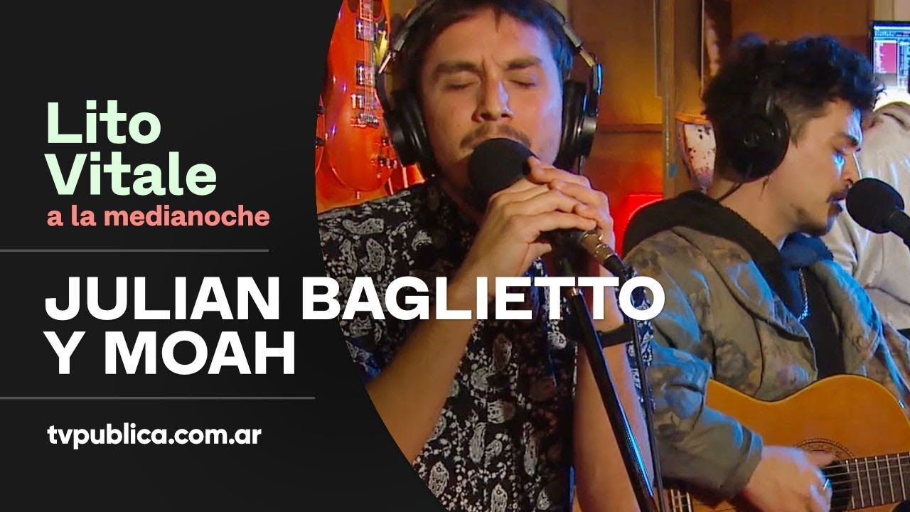 Julián Baglietto, Moah, Lito Vitale │Barcos de papel