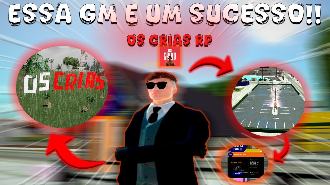 🔴VAZEI UMA DAS MELHORES GM DO SAMP! OS CRIAS RP 100% EDITÁVEL, OTIMIZADA e SISTEMAS GM TA PERFEITA!🤩