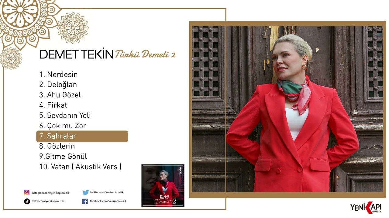 Demet Tekin - Sahralar - (T&uuml;rk&uuml; Demeti 2)