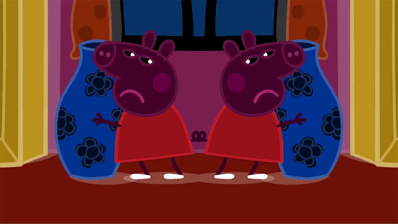 Its not funny, Peppa! sponsored by Gamavision Csupo Effects!