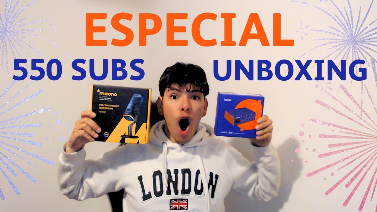 NUEVO MICRÓFONO PROFESIONAL LLEGA A MIS MANOS POR 550 SUBS