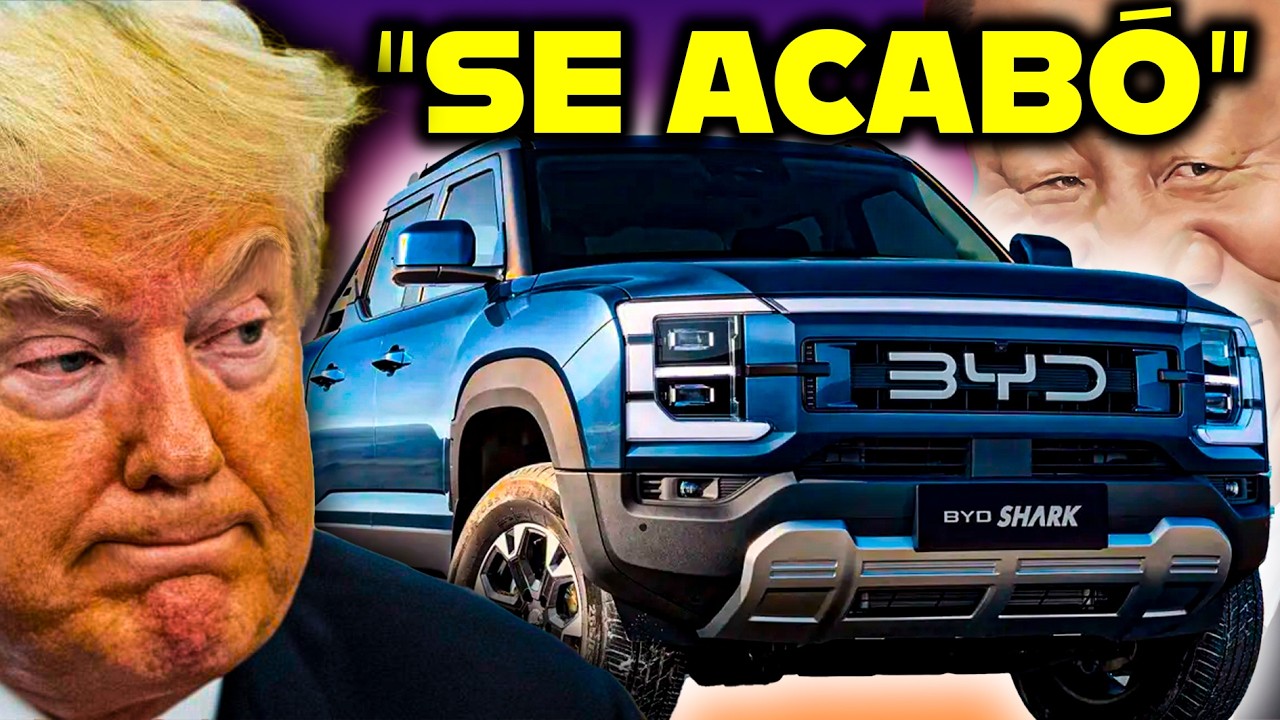 CHINA ATACA a FORD COPIANDO su exitosa CAMIONETA, nueva BYD SHARK