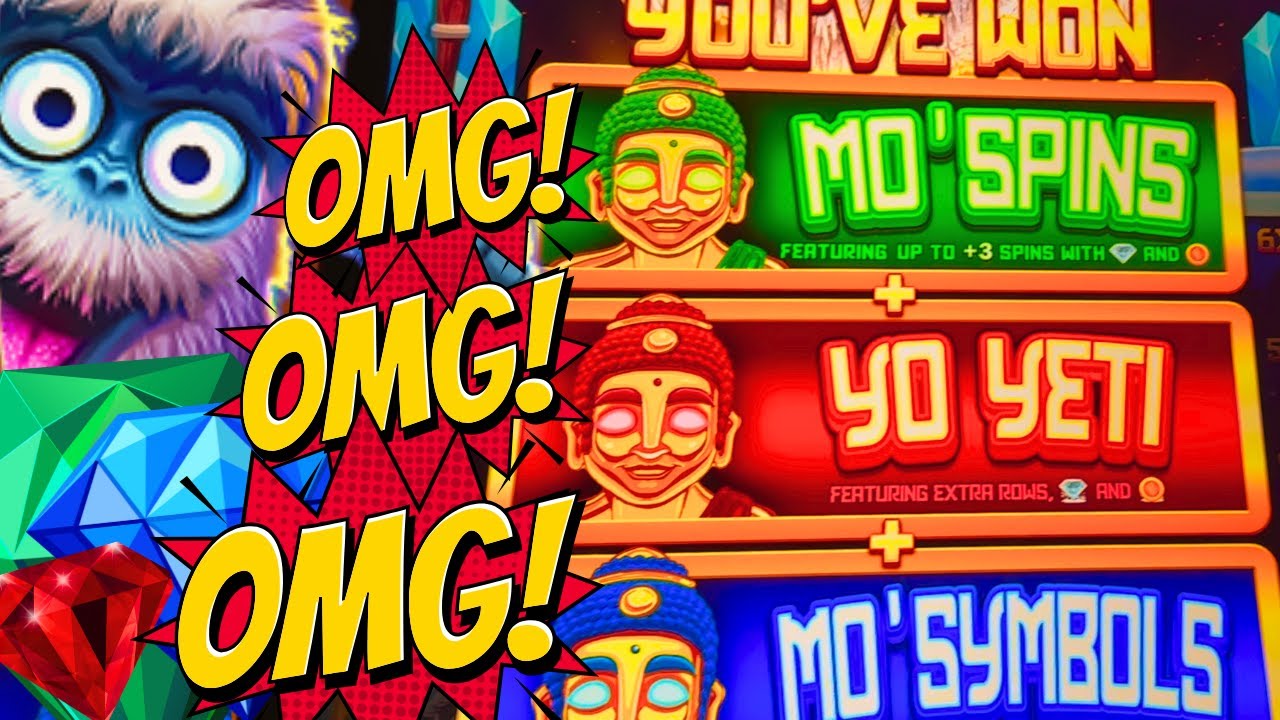 GOT &lsquo;EM ALL!! 😱 YO YETI SPOOKY LINK Slot Machine (ARISTOCRAT GAMING)