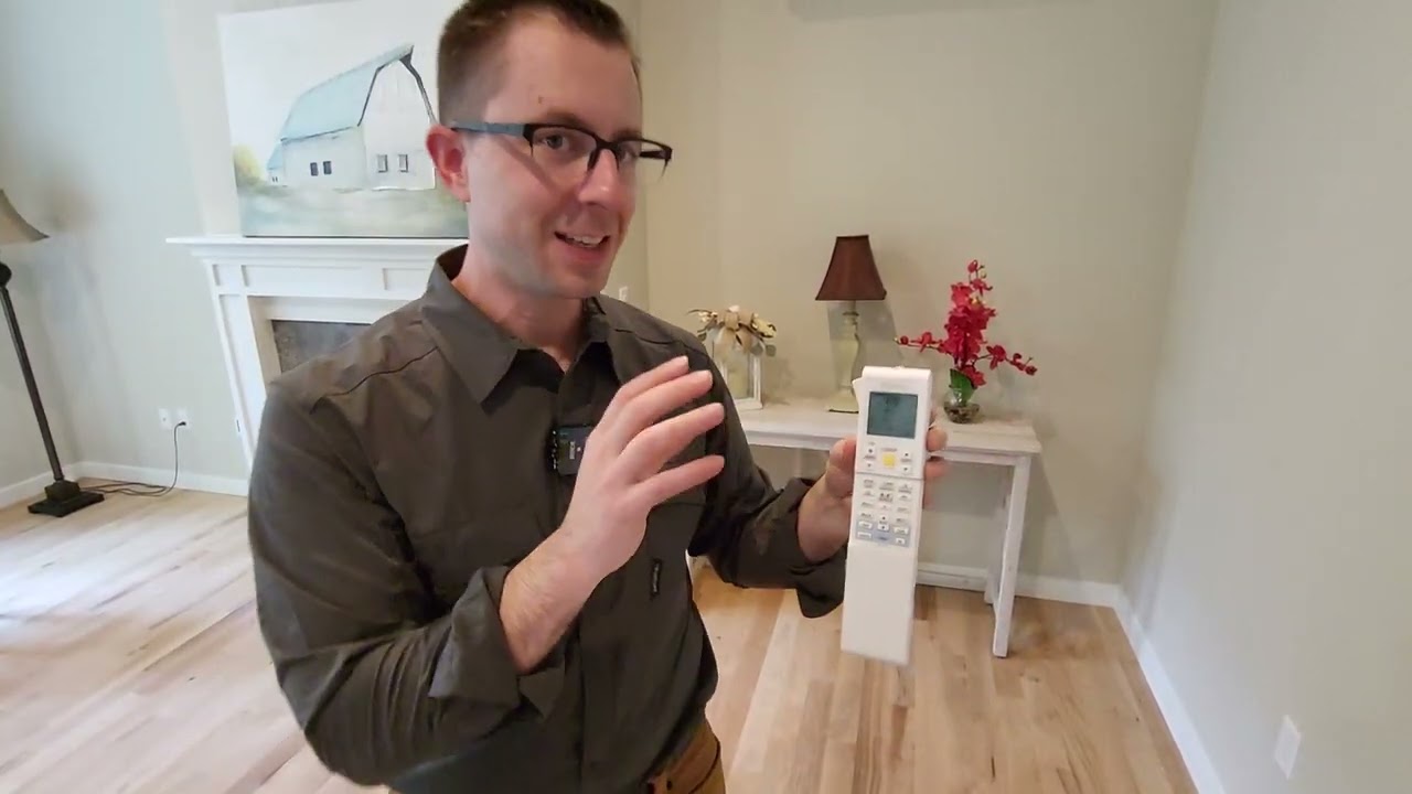 Daikin Ductless Unit Remote