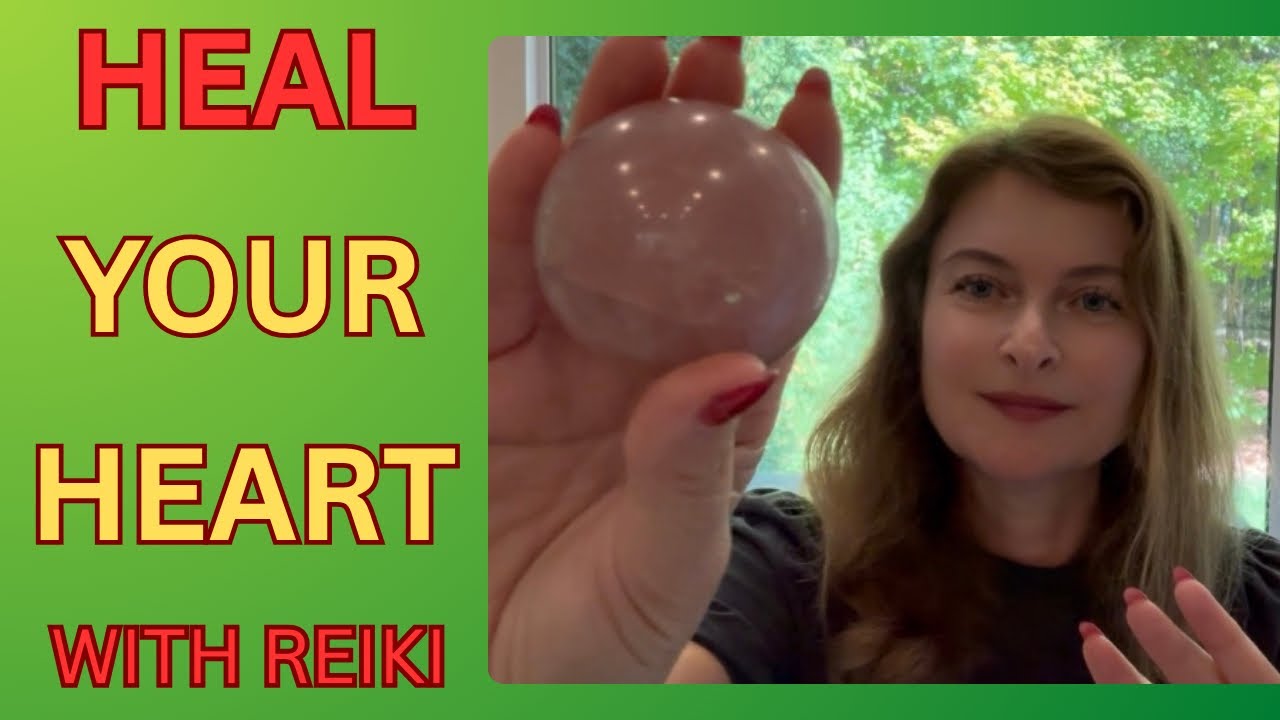 Heart Healing Reiki Session with Rose Quartz. Restore Love & Peace #reiki #healing #devine #energy 