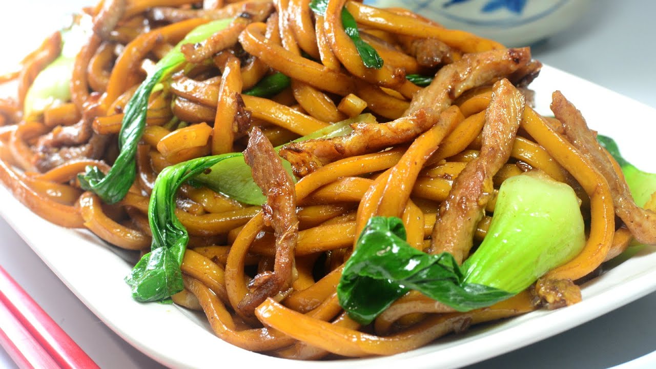 Shanghai Pork Noodle Stir Fry