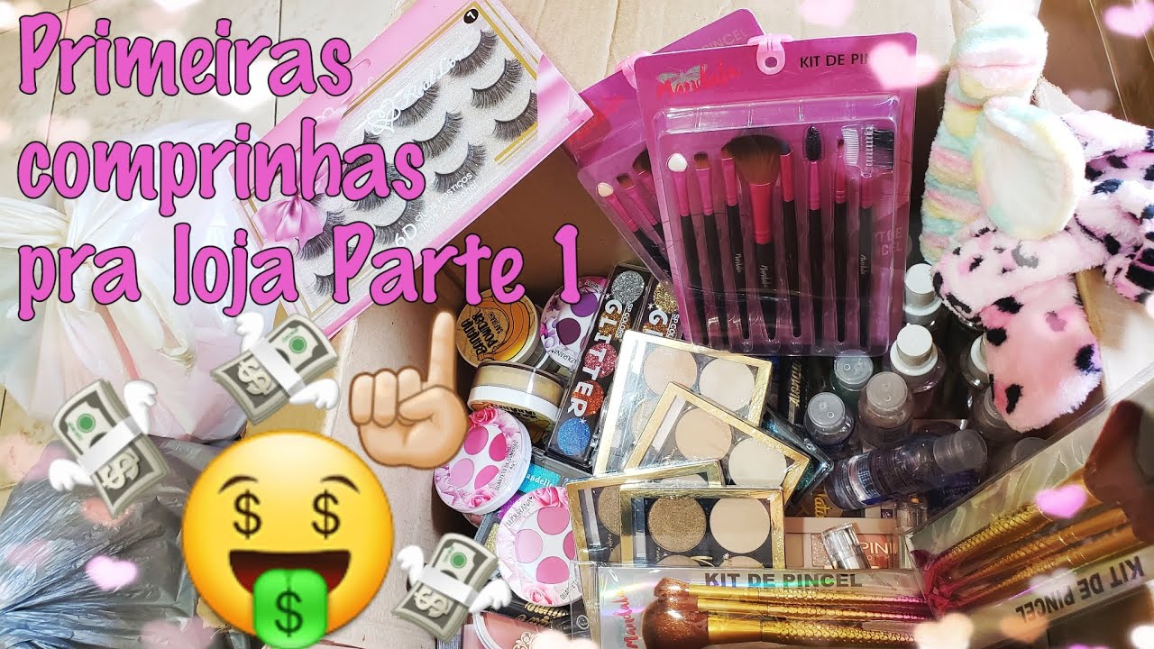 Abrindo Caixas das Primeiras Comprinhas pra Loja #parte1