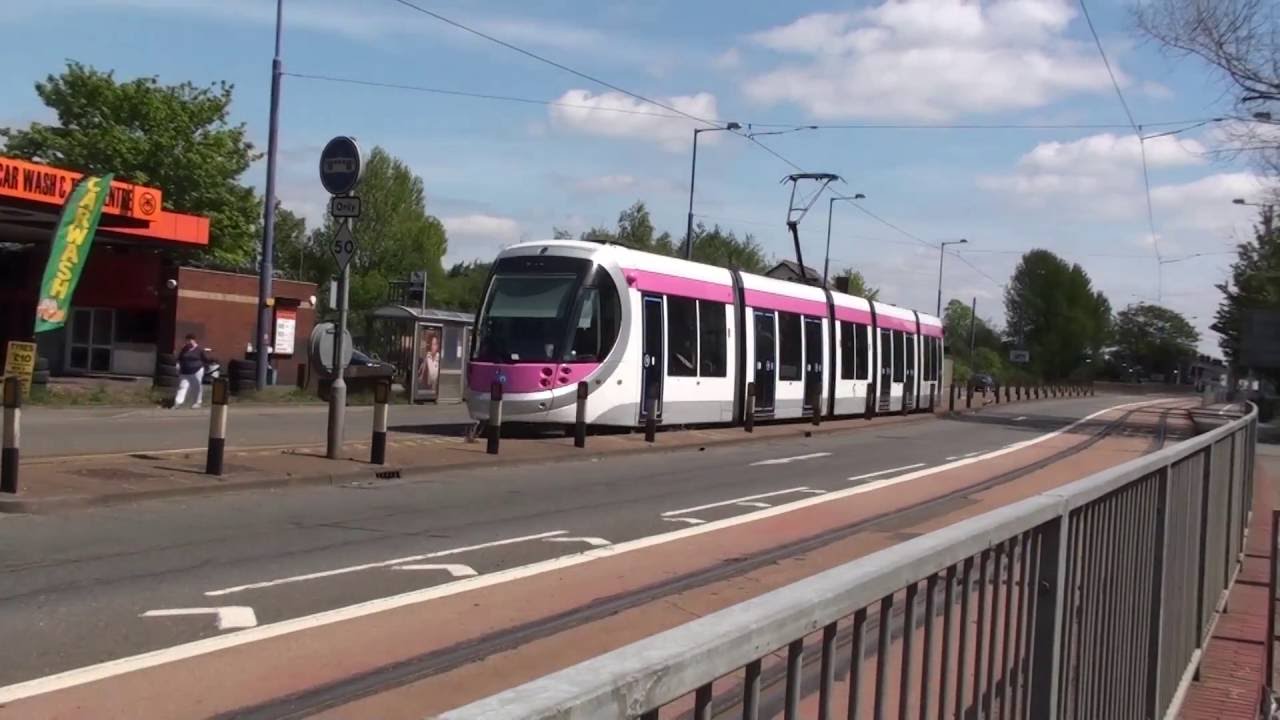Wolverhampton to Birmingham by Metro Tram