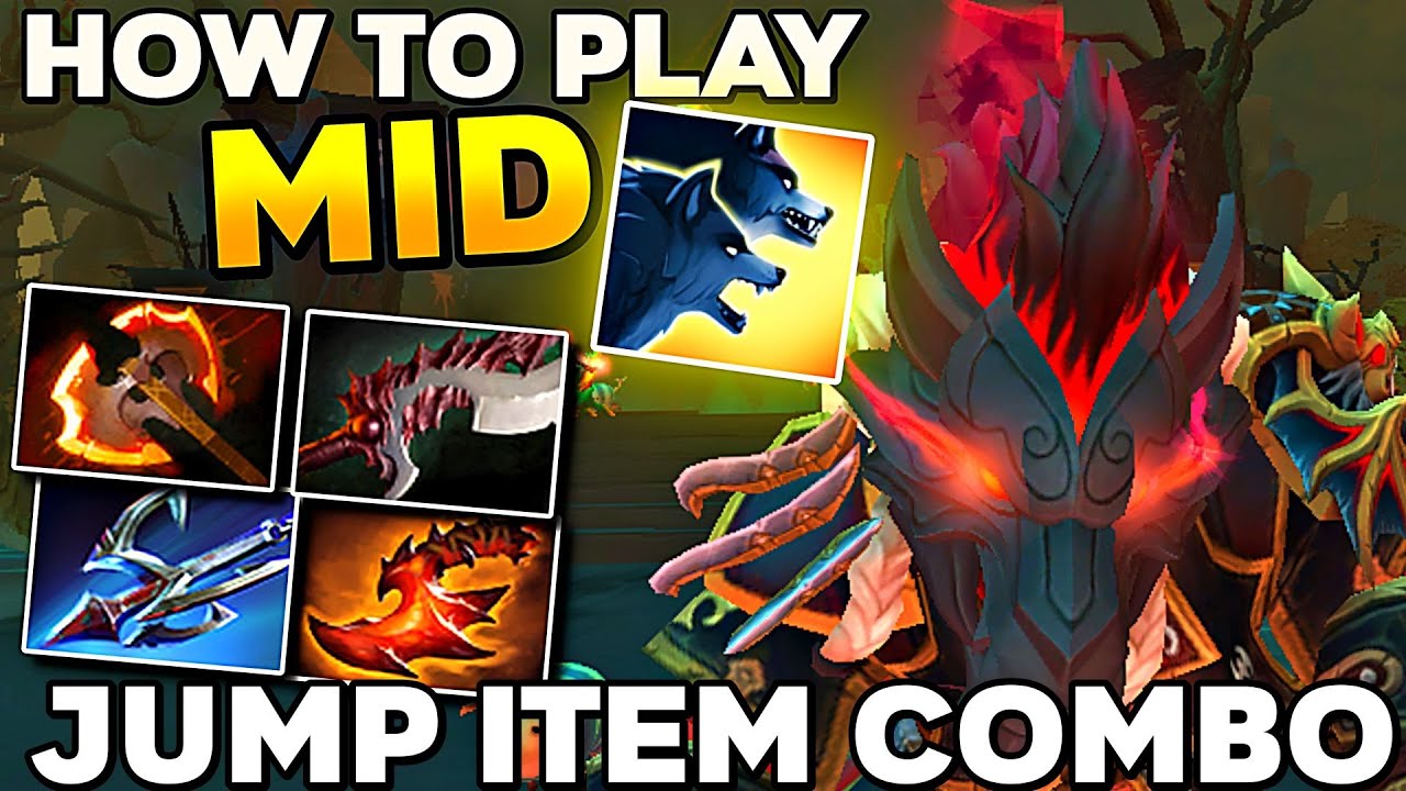 Jak grać w Midlane Lycan Item COMBO: Overwhelming Blink + Harpoon Insane &ndash; Dota 2