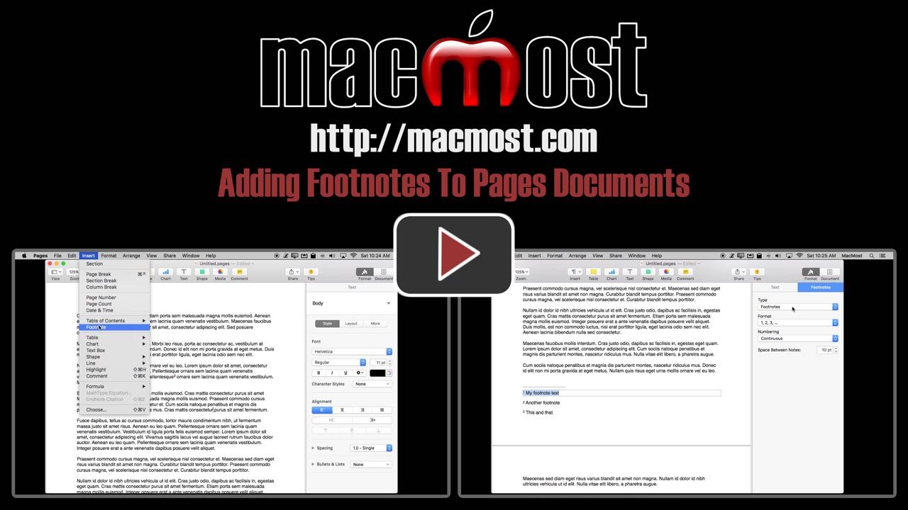 Adding Footnotes To Pages Documents (#1183)
