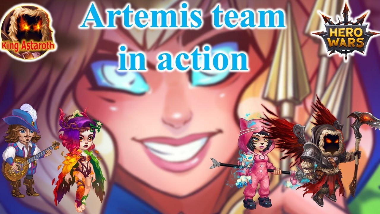 hero wars | Artemis in Action