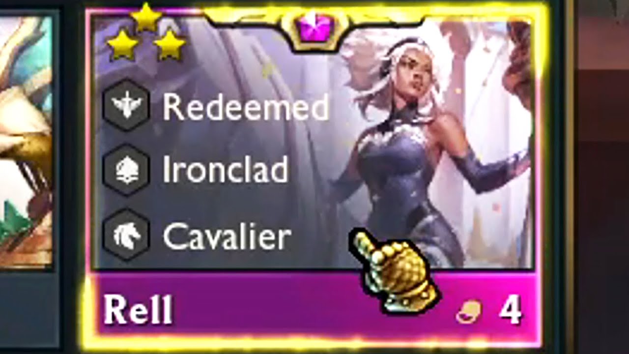 3 Star Rell ⭐⭐⭐ SHIELD Whole Map (TFT Set 5: Reckoning)