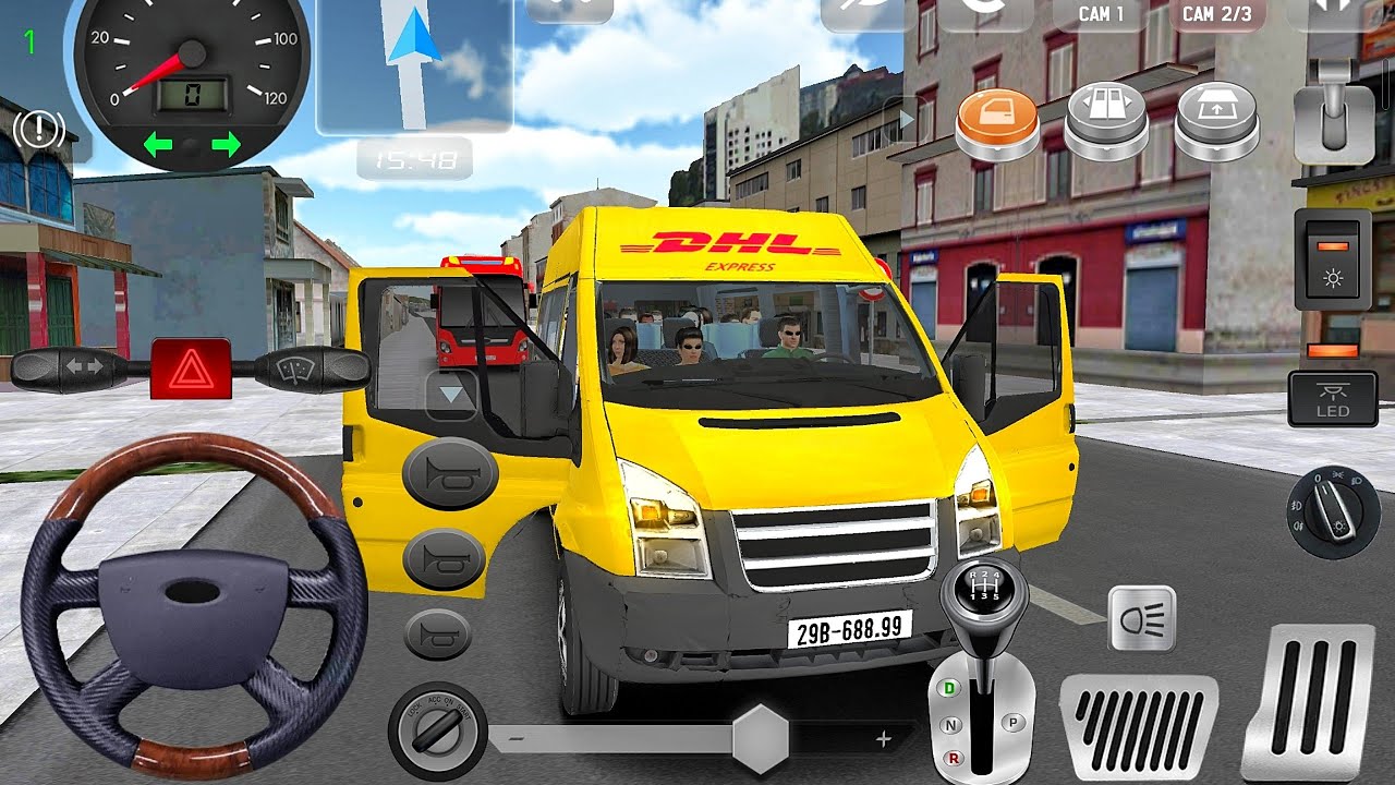 New Minibus Simulator Vietnam - DHL Bus Driving Game 2026 - Android Gameplay