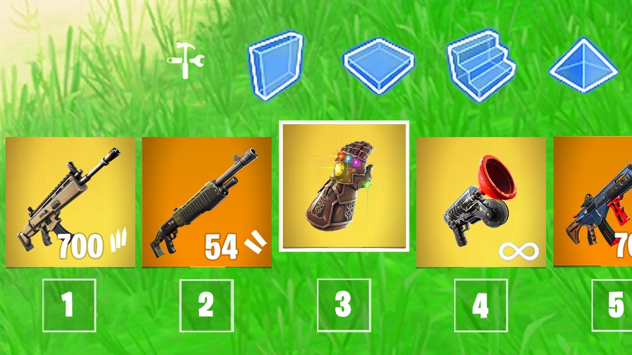 Fortnite unvaulted EVERYTHING...