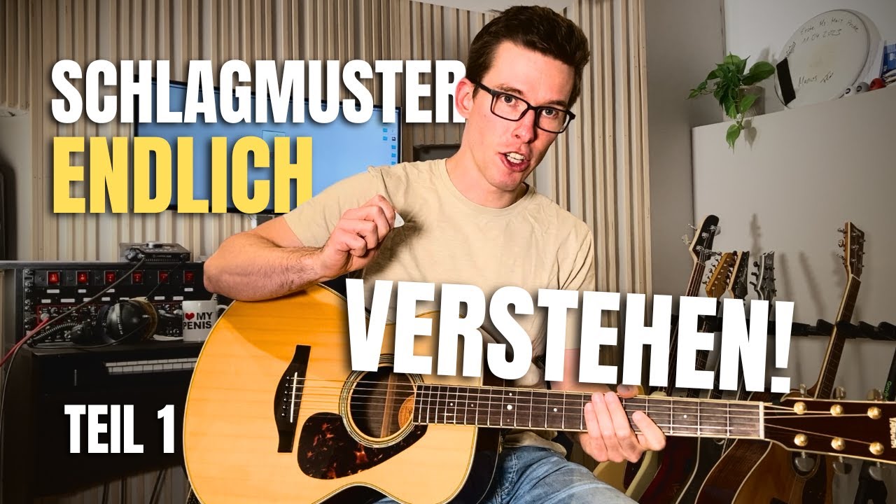 Wie du wirklich rhythmisch FREI an der Gitarre wirst! Teil 1