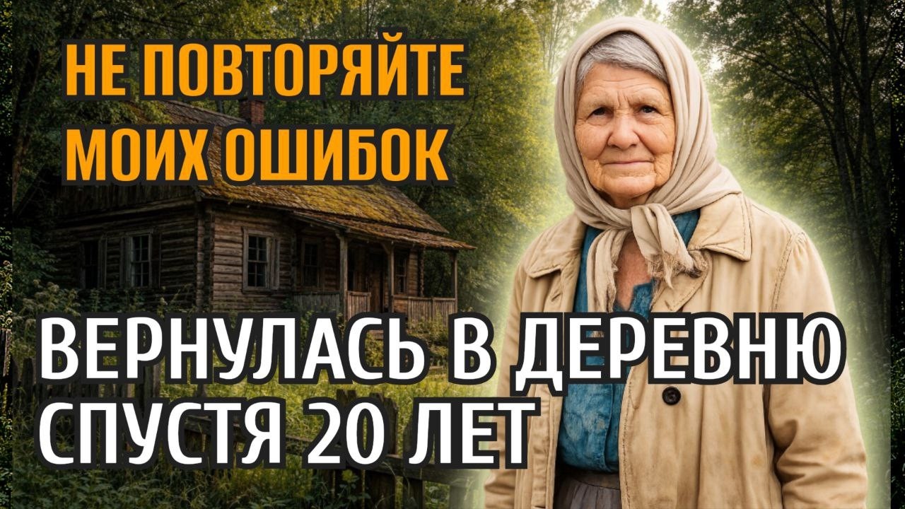 Сына похоронили без неё… Через 20 лет она вернулась — и вся деревня онемела
