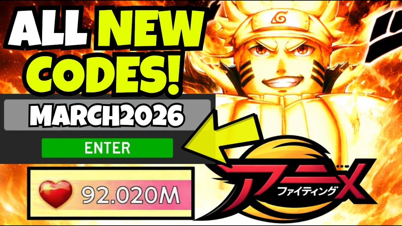 ALL NEW WORKING CODES FOR ANIME FIGHTING SIMULATOR ENDLESS IN  MARCH 2026 | ROBLOX AFS:ENDLESS CODES
