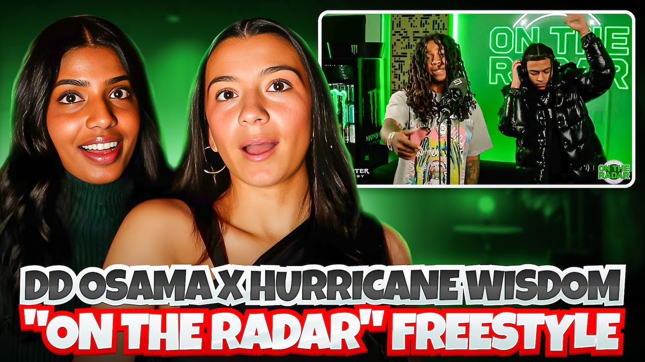 Канадские девушки реагируют на фристайл DD Osama и Hurricane Wisdom «On The Radar» 🎤🔥 #рэп #реакция